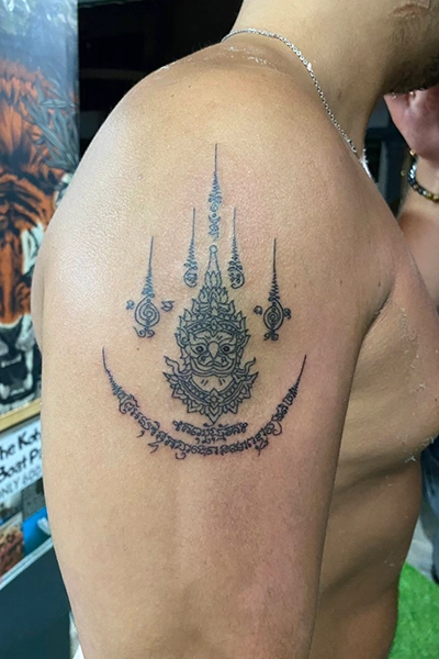 bamboo tattoo sakyant