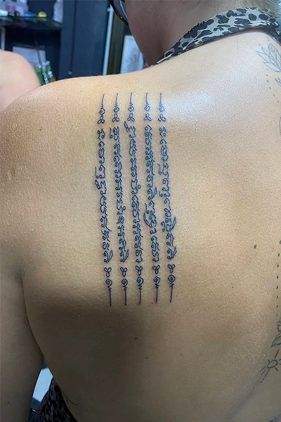 bamboo tattoo sakyant