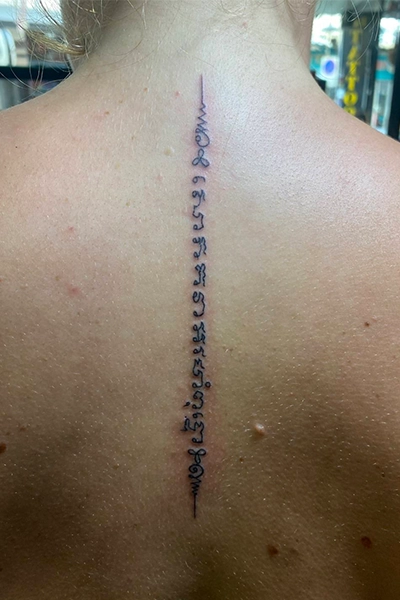 bamboo tattoo sakyant