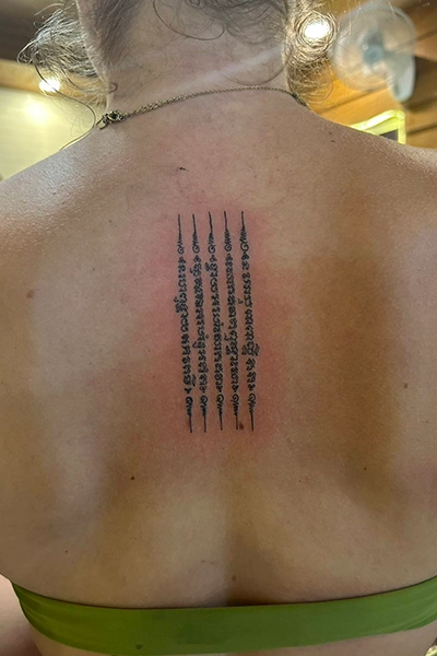 bamboo tattoo sakyant