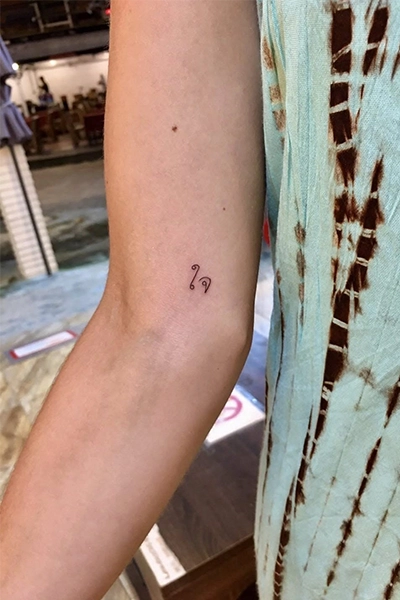 minimal tattoo phuket