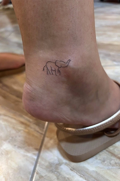 minimal tattoo phuket
