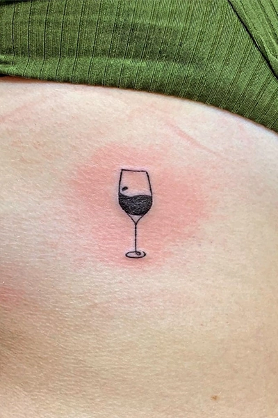 minimal tattoo phuket