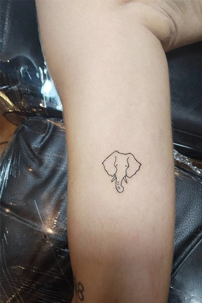 minimal tattoo phuket